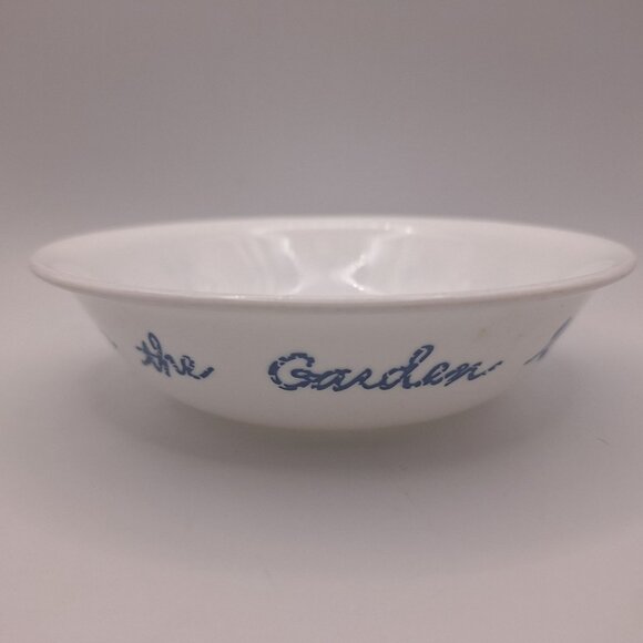 Corning Corelle Bowl In The Garden Blue Rustic Discontinued Small Dessert 5.5 In - Picture 9 of 9